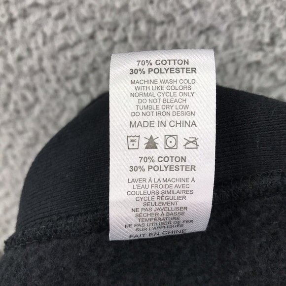 Rare! PELOTON x Jean Michel Basquiat Cassius Clay Men's LARGE Black Hoodie - Picture 10 of 16